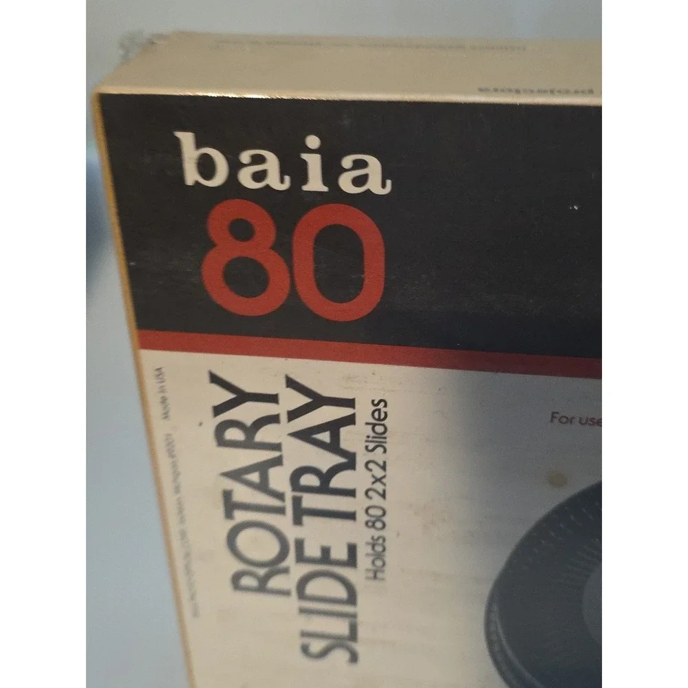 NEW Vintage Baia 80 Rotary Slide Tray KODAK Carousel 2